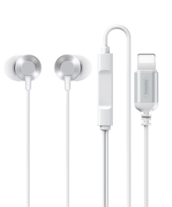 Slusalice REMAX RM-512i za iPhone lightning sive