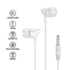 Slusalice REMAX Wired RW-106 3.5 mm bele