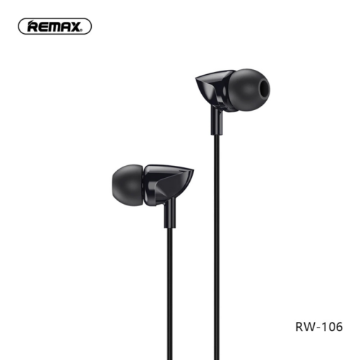 Slusalice REMAX Wired RW-106 3.5 mm crne