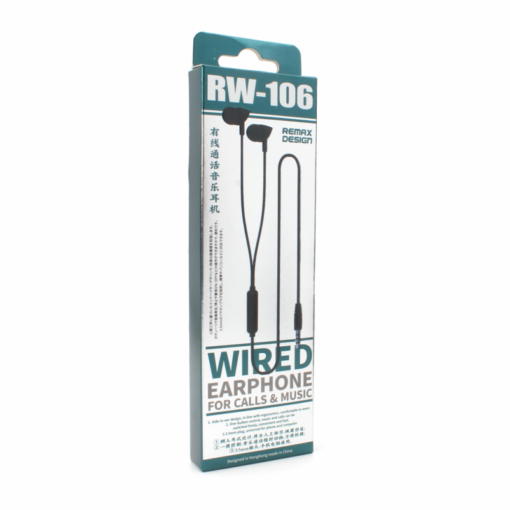 Slusalice REMAX Wired RW-106 3.5 mm crne - Image 2