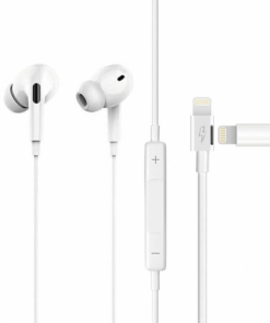 Slusalice sa adapterom za punjenje JH-015 za iPhone lightning bele