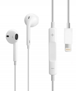 Slusalice sa adapterom za punjenje JH 201 za iPhone lightning bele