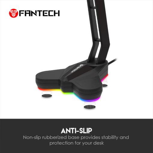 Stalak za slusalice Fantech AC3001S RGB crveni - Image 4