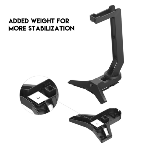 Stalak za slusalice Fantech AC304 Tower II crni - Image 3