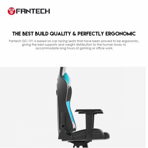 Stolica Gaming Fantech Korsi GC-191 siva - Image 5