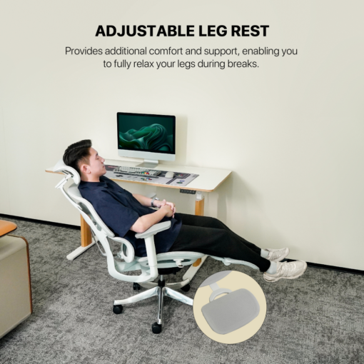 Stolica Office Fantech OC3 Ergonomska crna - Image 3