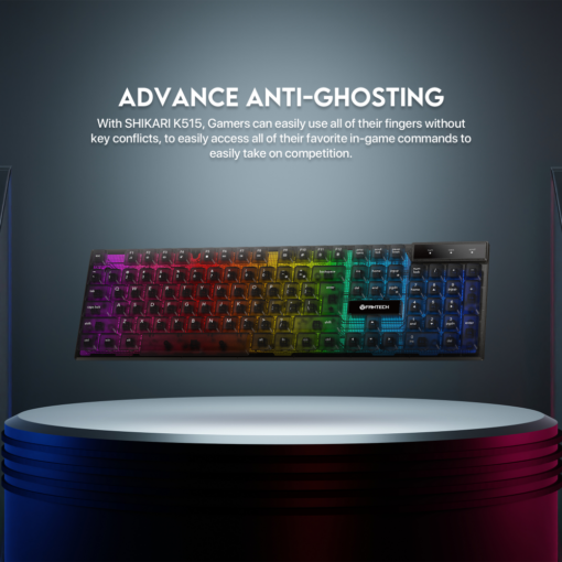 Tastatura Gaming Fantech K515 Shikari crna - Image 2