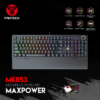 Tastatura Mehanicka Gaming Fantech MK853 RGB Maxpower crna (Red switch)