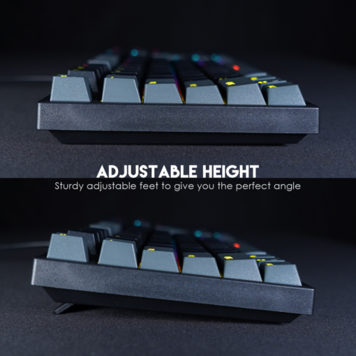 Tastatura Mehanicka Gaming Fantech MK886 RGB Atom crna (Red switch) - Image 5