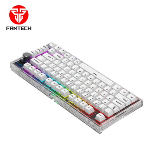 Tastatura Mehanicka Gaming Fantech MK910 RGB PBT Maxfit81 Frost Wireless bela (yellow switch) - Image 3