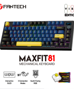 Tastatura Mehanicka Gaming Fantech MK910 RGB Vibe Maxfit 81 Grand Cobalt Wireless  (Yellow switch)