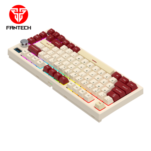 Tastatura Mehanicka Gaming Fantech MK910 RGB Vibe Maxfit 81 Royal Prince Wireless (Yellow switch) - Image 3