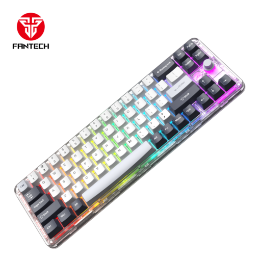 Tastatura Mehanicka Gaming Fantech MK911 RGB Vibe Maxfit 70 Epic Greyscale Wireless (Yellow switch) - Image 2