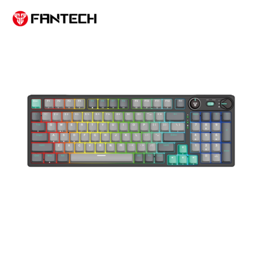 Tastatura Mehanicka Gaming Fantech MK914 RGB Atom PRO96 Wireless Mercury (blue switch) - Image 2