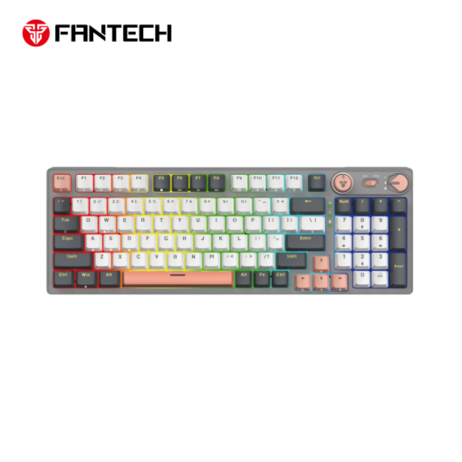 Tastatura Mehanicka Gaming Fantech MK914 RGB Atom PRO96 Wireless Saturn (blue switch) - Image 2