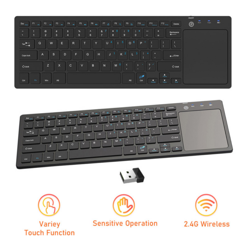 Tastatura Wireless sa touchpadom Asus KB001  crna