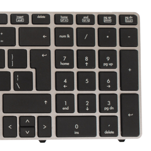 Tastatura za laptop HP 8560p Veliki Enter sivi frame sa misem - Image 2