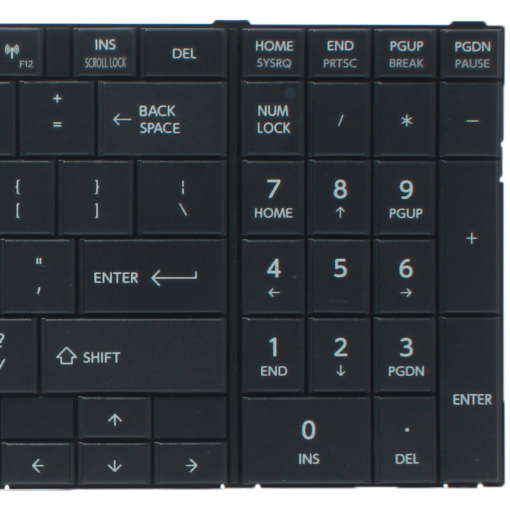 Tastatura za laptop Toshiba C50-B crna - Image 3