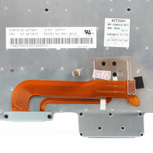 Tastatura za laptop za Lenovo Thinkpad T60 T60P T61 T61P R60 39T0928 - Image 4