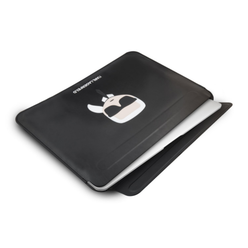 Torba za laptop Karl Lagerfeld Sleeve Ikonik 14" crna (KLCS14KHBK) - Image 4