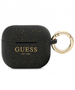 Torbica Guess Airpods 3 Glitter crna (GUA3SGGEK)