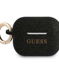 Torbica Guess Airpods Pro Glitter crna (GUAPSGGEK)