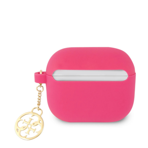 Torbica Guess Silicone za Airpods 3 4G Charm pink (GUA3LSC4EF) - Image 2