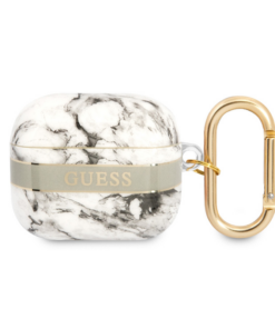 Torbica Guess za Airpods 3 TPU siva (GUA3HCHMAG)