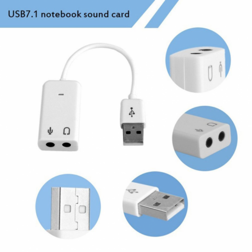 USB 2.0 zvucna karta 7.1 JWD-Sound3 - Image 2