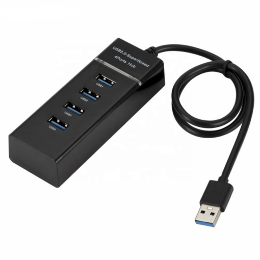 USB 3.0 HUB 4 porta JWD-U36 crni - Image 2