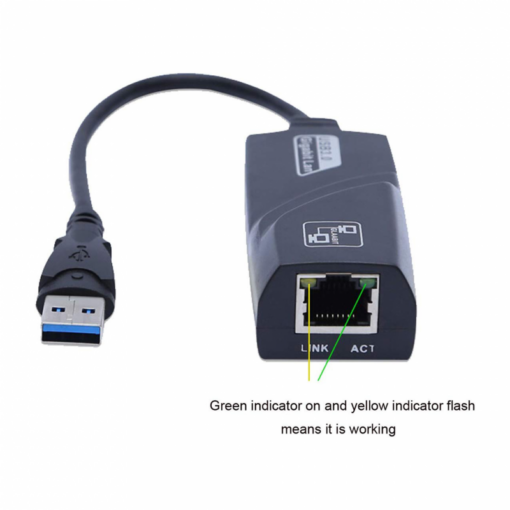 USB 3.0 LAN karta JWD-U23 - Image 3