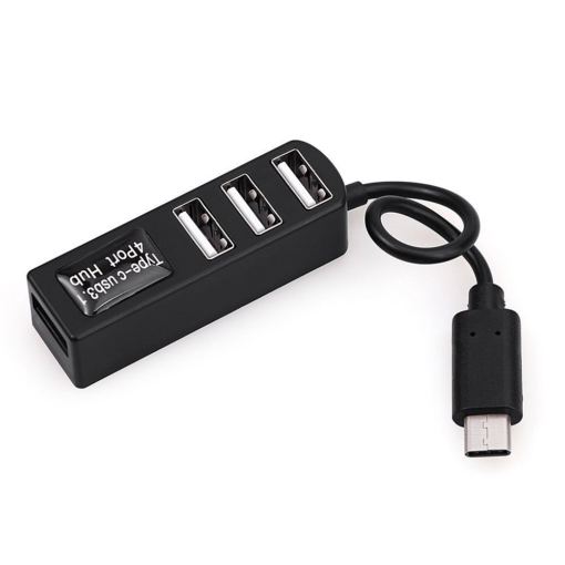 USB 3.1 HUB 4 porta JWD-U30 crni - Image 2