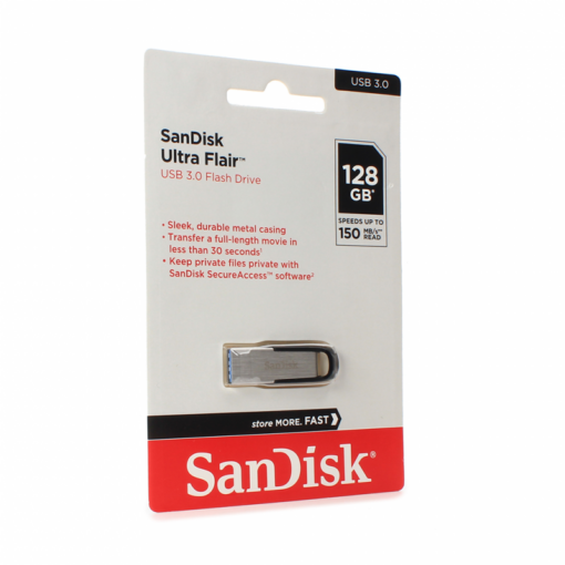 USB flash memorija SanDisk Cruzer Ultra Flair 128GB Ultra 3.0 - Image 3