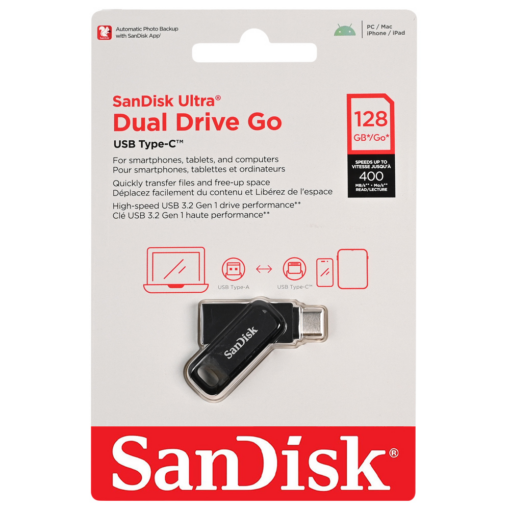 USB Flash memorija SanDisk Dual Drive Go Ultra 128GB Type C - Image 4