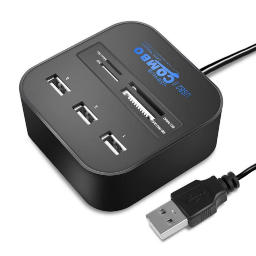 USB HUB i citac kartica 2u1 JWD-U35 - Image 2