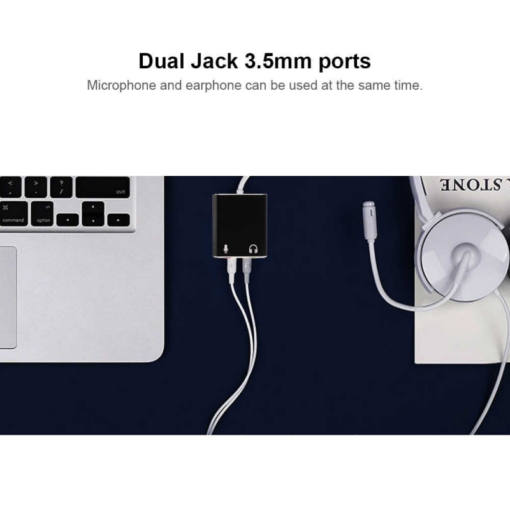 USB Type C zvucna karta 7.1 USB 2.0 JWD-TC35 - Image 3
