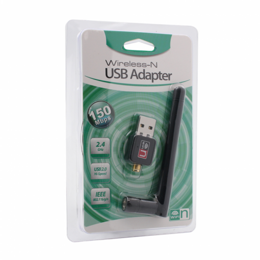 Wireless N adapter sa antenom USB 2.4GHz 2DB 150Mb JWD-U61 - Image 4