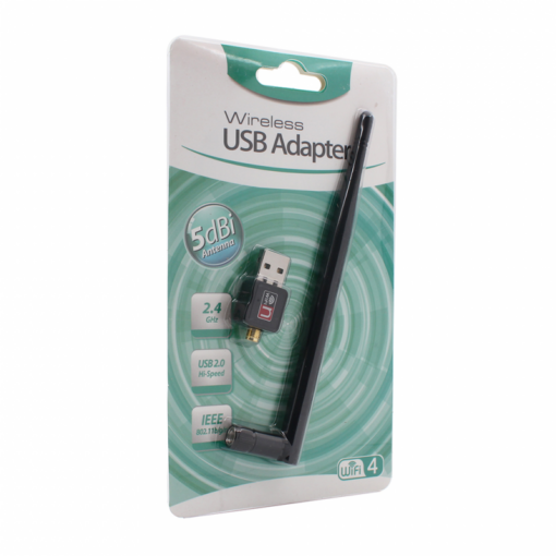 Wireless N adapter sa antenom USB 2.4GHz 5DB 150Mb JWD-U62 - Image 5