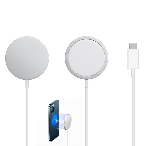 Wireless punjac iPhone 12 magnetic 15W beli - Image 2