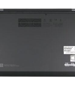 Lenovo ThinkPad X1 Carbon Gen 9 bottom side with product label