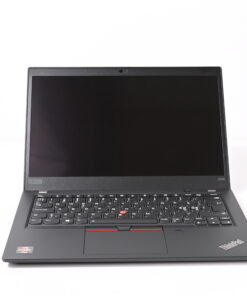 Lenovo ThinkPad X395 front open view with screen and keyboard