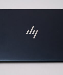 Top view of closed HP Elite Dragonfly G3 with logo