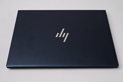 Top view of closed HP Elite Dragonfly G3 with logo