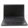 Lenovo ThinkPad T14s Gen 1 – prednji pogled sa otvorenim ekranom i tastaturom