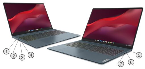LENOVO IDEAPAD 5 CHROME 16IAU7 GAMING Intel Core i3-1215U 8GB 256GB 16" Chrome OS