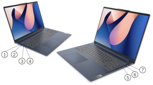 LENOVO IDEAPAD SLIM 5 16IAH8 Intel Core i5-12450H 8GB 512GB 16" Windows 11 Home