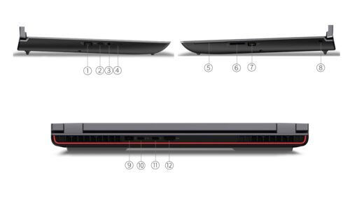 LENOVO THINKPAD P16 G2 Intel Core i7-13850HX 16GB 512GB 6" Windows 11 Profesional