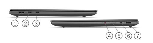 LENOVO YOGA PRO 7 14IRH8 Intel Core i7-13700H 16GB 1TB 14" Windows 11 Profesional