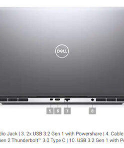DELL PRECISION 7750 Intel Core i9-10885H 64GB 1TB 15.6" Windows 10 Professional